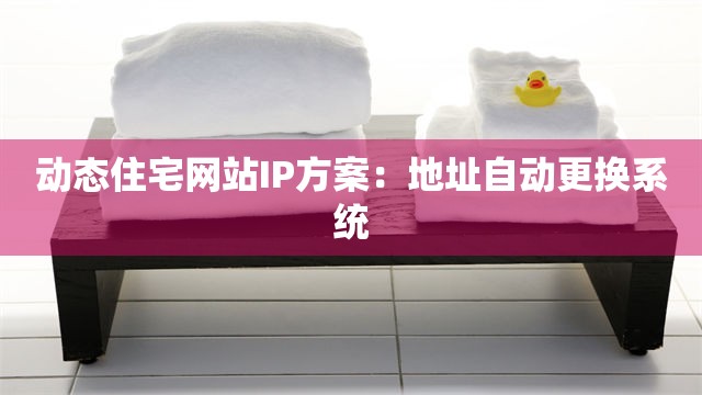 动态住宅网站IP方案：地址自动更换系统