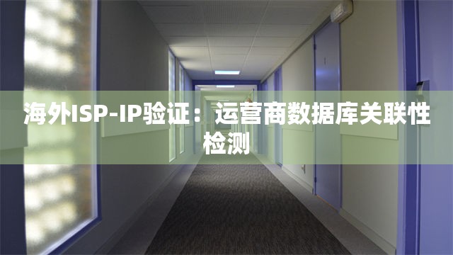 海外ISP-IP验证：运营商数据库关联性检测