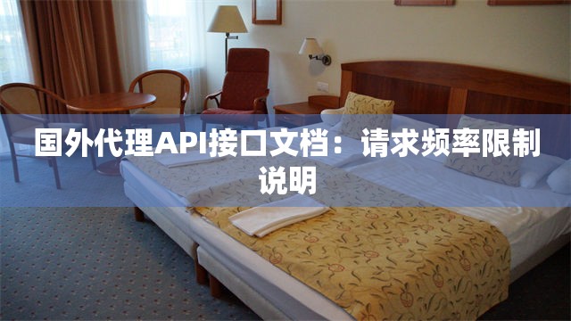 国外代理API接口文档：请求频率限制说明