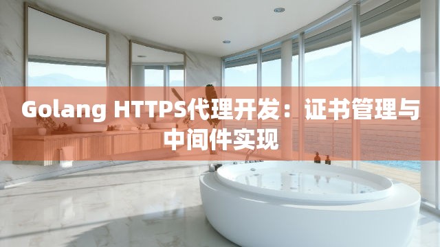 Golang HTTPS代理开发：证书管理与中间件实现