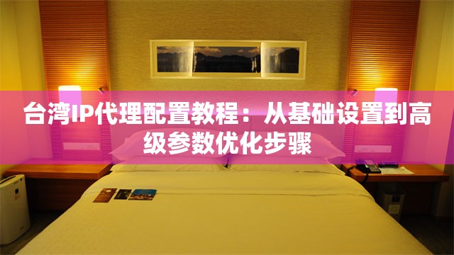 台湾IP代理配置教程：从基础设置到高级参数优化步骤