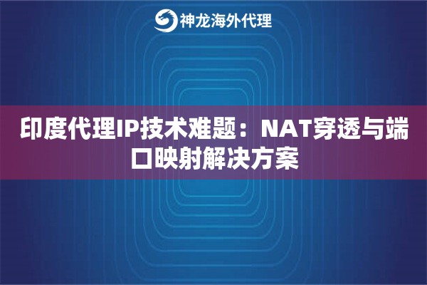 印度代理IP技术难题：NAT穿透与端口映射解决方案