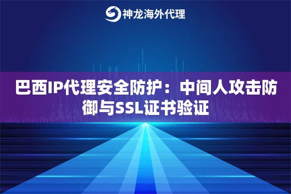 巴西IP代理安全防护：中间人攻击防御与SSL证书验证