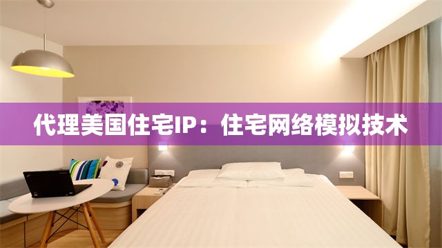 代理美国住宅IP：住宅网络模拟技术
