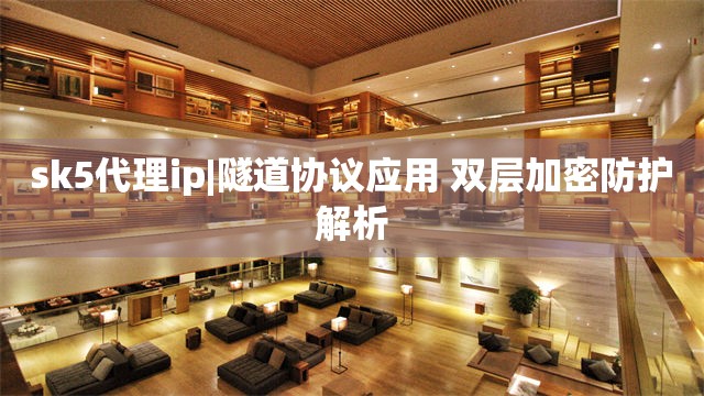 sk5代理ip|隧道协议应用 双层加密防护解析