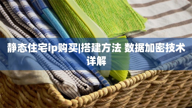 静态住宅ip购买|搭建方法 数据加密技术详解