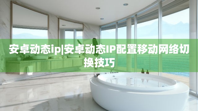安卓动态ip|安卓动态IP配置移动网络切换技巧