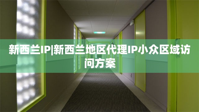 新西兰IP|新西兰地区代理IP小众区域访问方案