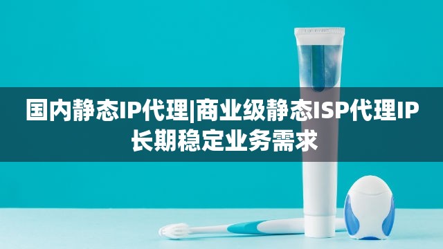 国内静态IP代理|商业级静态ISP代理IP 长期稳定业务需求