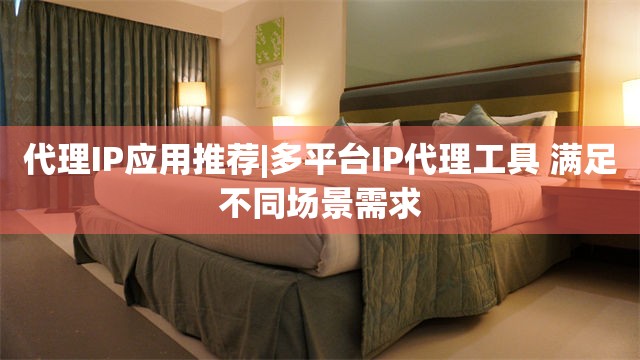 代理IP应用推荐|多平台IP代理工具 满足不同场景需求