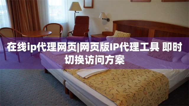 在线ip代理网页|网页版IP代理工具 即时切换访问方案