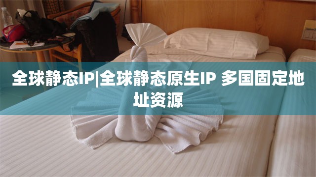 全球静态IP|全球静态原生IP 多国固定地址资源