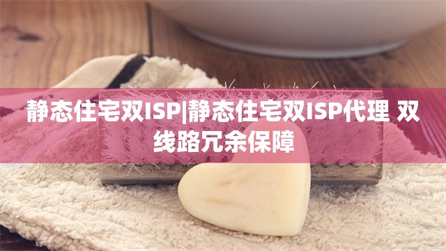 静态住宅双ISP|静态住宅双ISP代理 双线路冗余保障