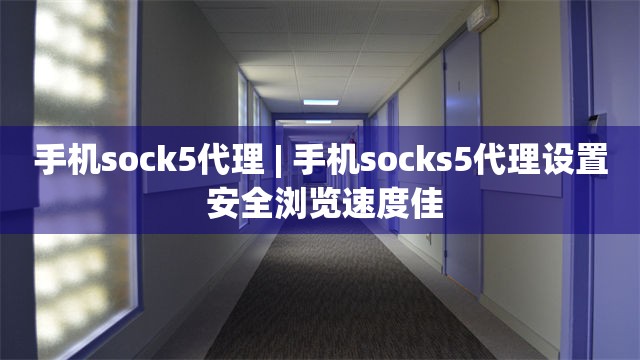 手机sock5代理 | 手机socks5代理设置 安全浏览速度佳