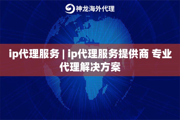 ip代理服务 | ip代理服务提供商 专业代理解决方案