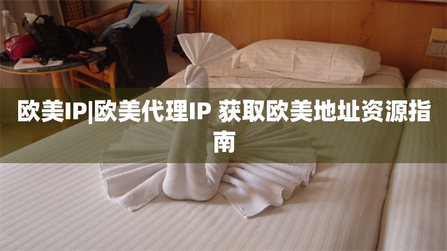 欧美IP|欧美代理IP 获取欧美地址资源指南