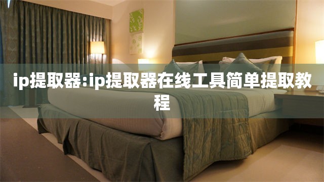 ip提取器:ip提取器在线工具简单提取教程