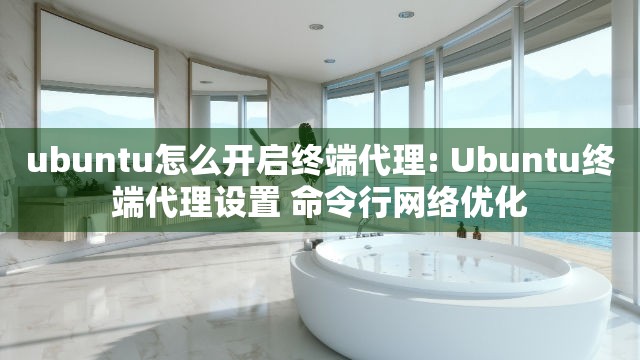 ubuntu怎么开启终端代理: Ubuntu终端代理设置 命令行网络优化