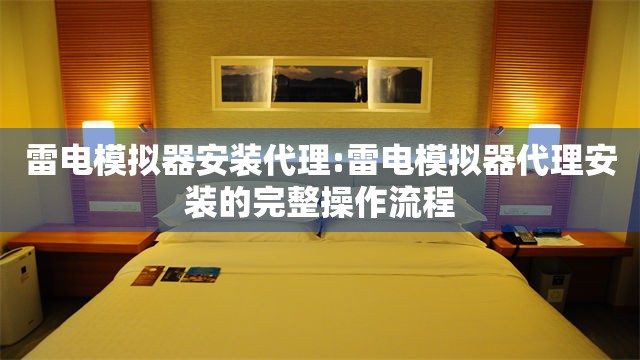雷电模拟器安装代理:雷电模拟器代理安装的完整操作流程