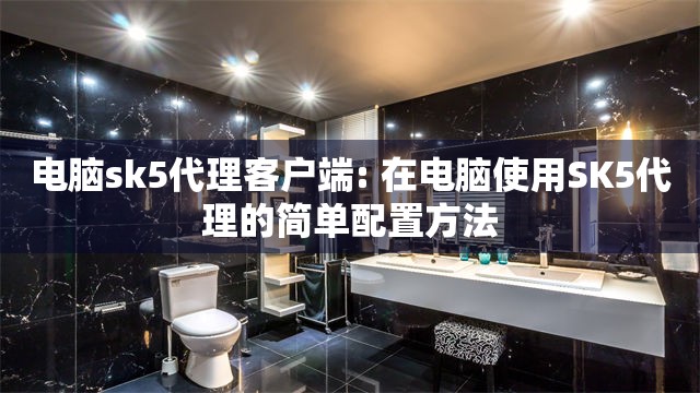 电脑sk5代理客户端: 在电脑使用SK5代理的简单配置方法