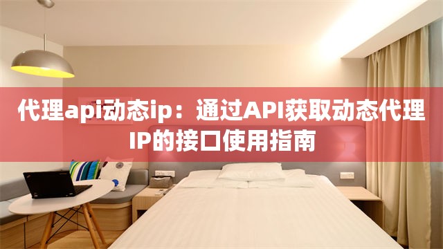 代理api动态ip：通过API获取动态代理IP的接口使用指南