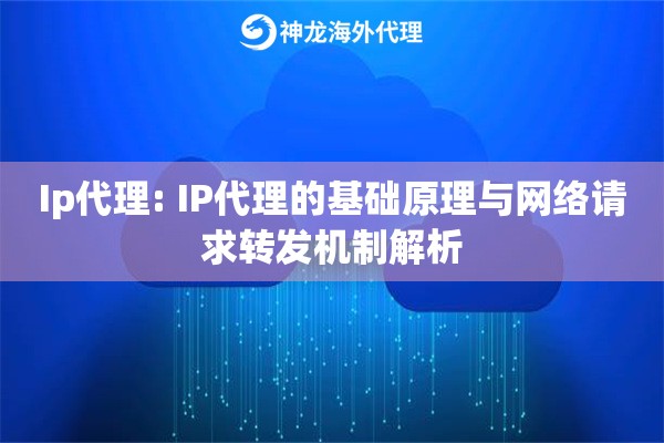 Ip代理: IP代理的基础原理与网络请求转发机制解析 Ip代理: IP代理的基础原理与网络请求转发机制解析