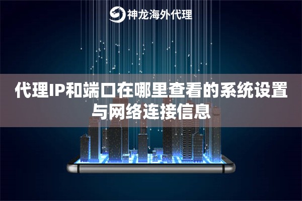 代理IP和端口在哪里查看的系统设置与网络连接信息 代理IP和端口在哪里查看的系统设置与网络连接信息