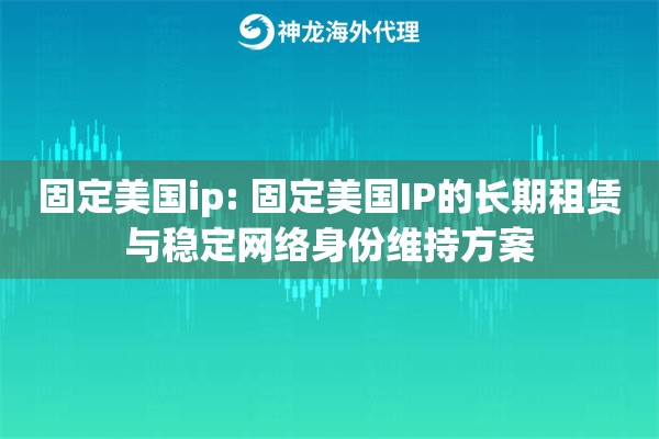 固定美国ip: 固定美国IP的长期租赁与稳定网络身份维持方案